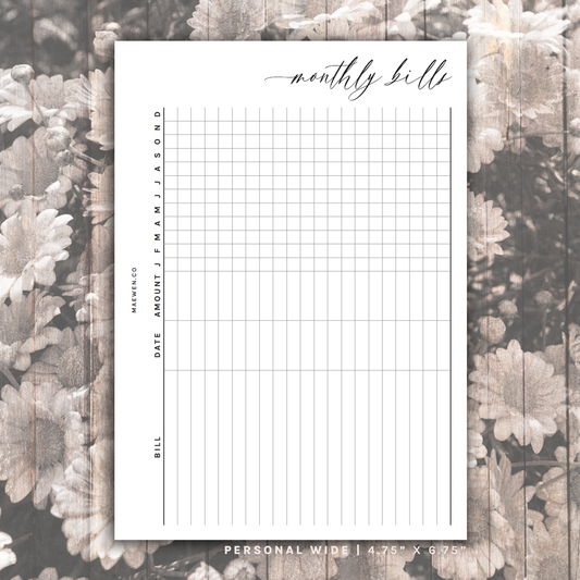 020 Monthly Bills v2