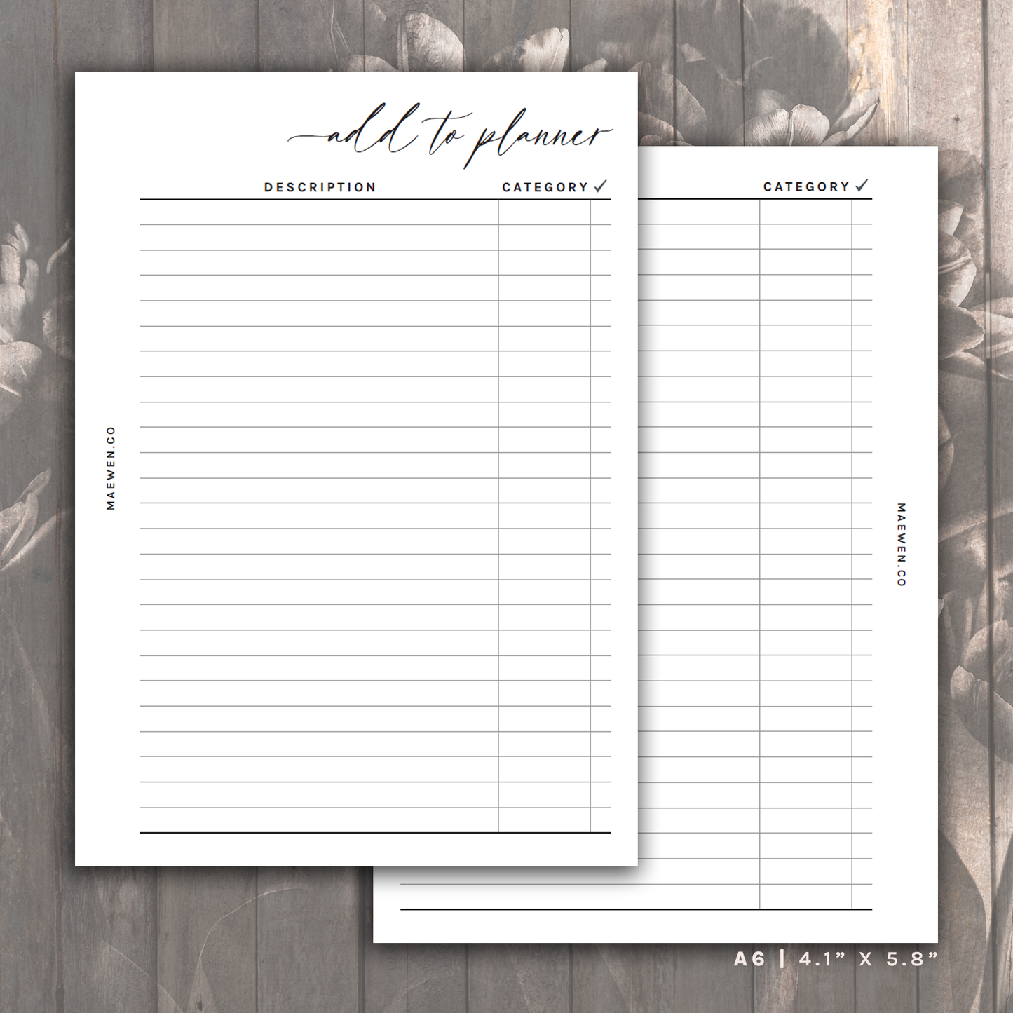Add to Planner