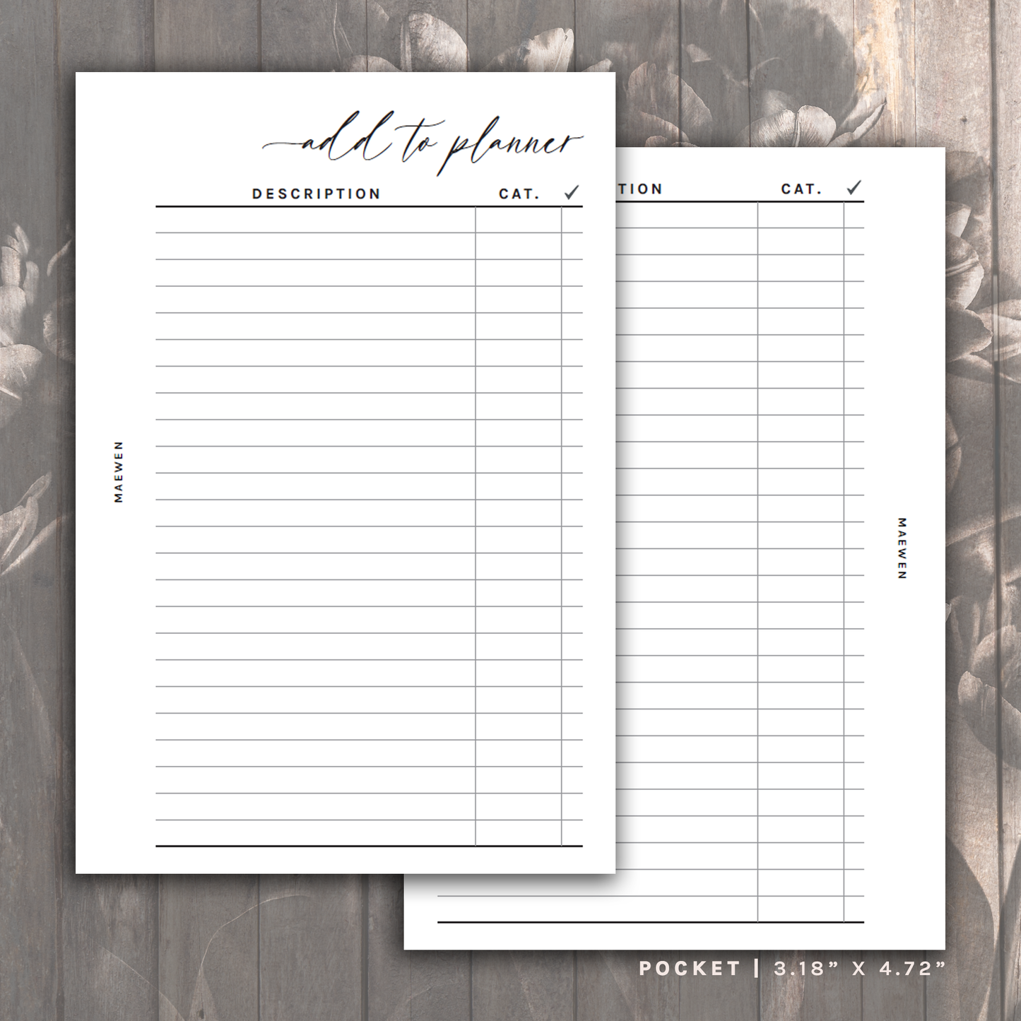 Add to Planner