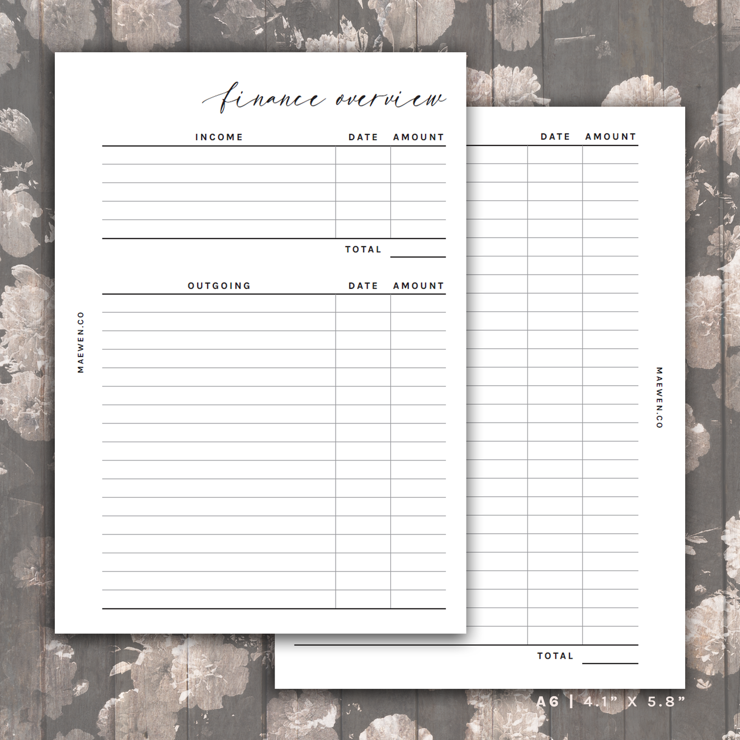 Finance Overview
